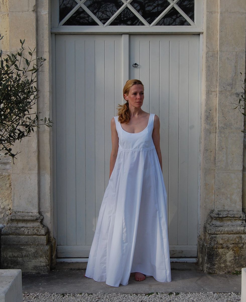 cotton maxi nightgown